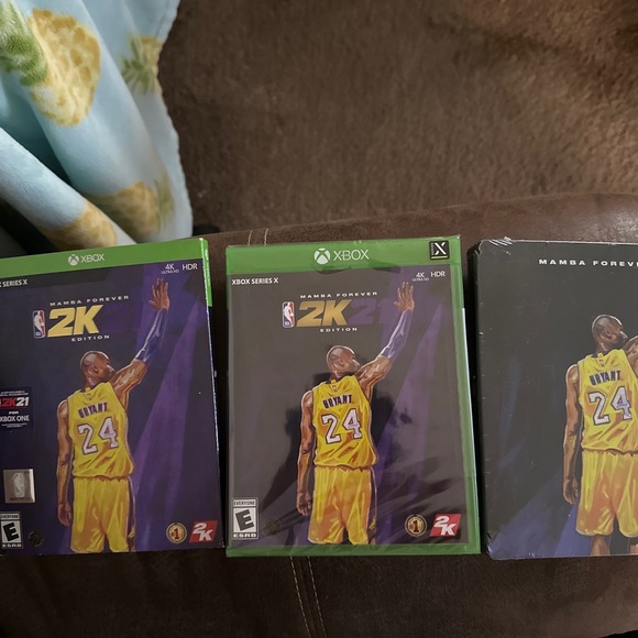 NBA 2K21 Mamba Forever Kobe SteelBook Cover case With game for Xbox Series X - Picture 5 of 5